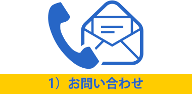 1）お問い合わせ