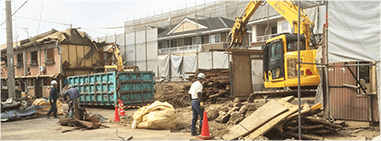 各構造の戸建住宅