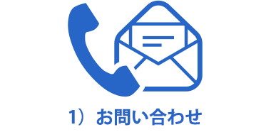 1）お問い合わせ