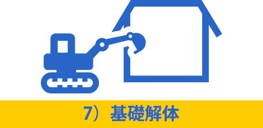 7）基礎解体